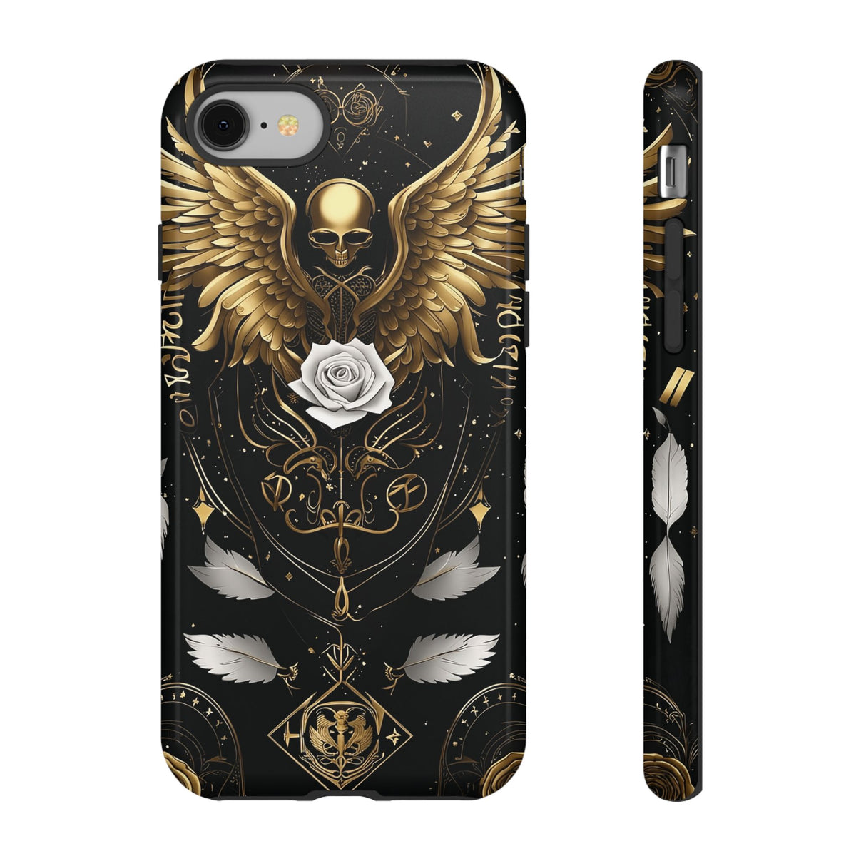 Phone Case - Tough - Gold Angel Wings
