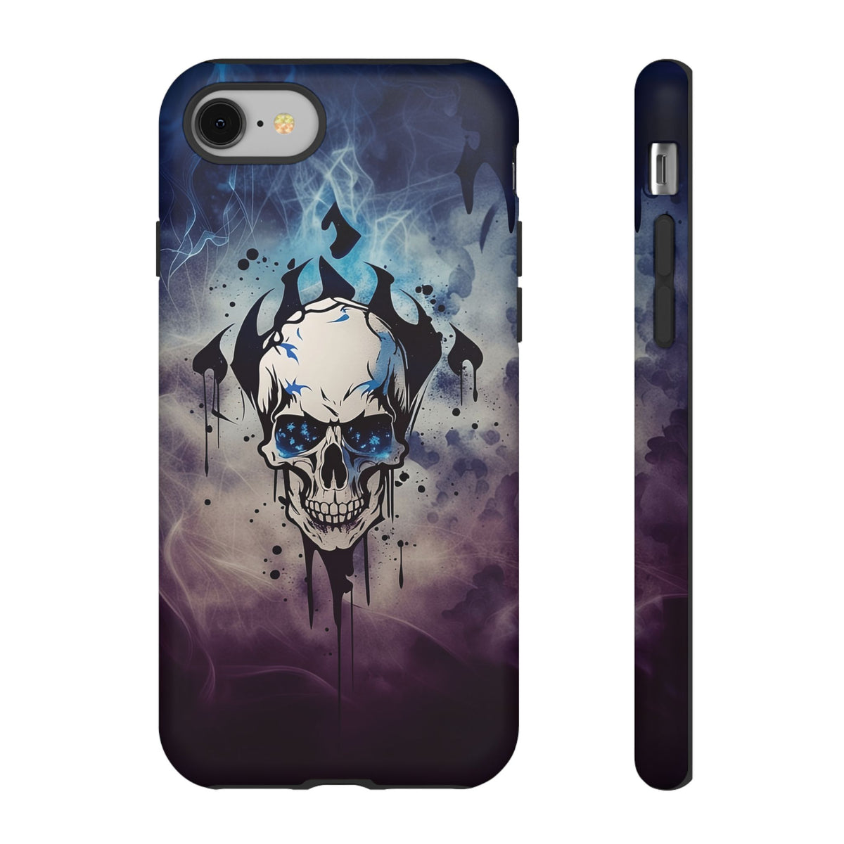 Phone Case - Tough - Blue Skull