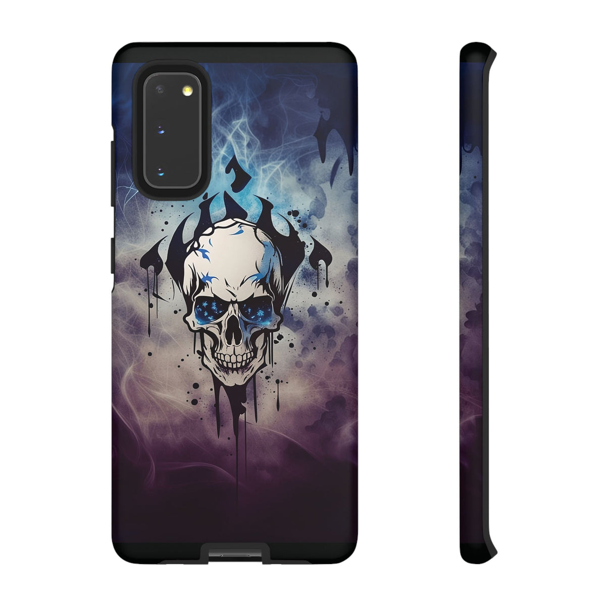 Phone Case - Tough - Blue Skull