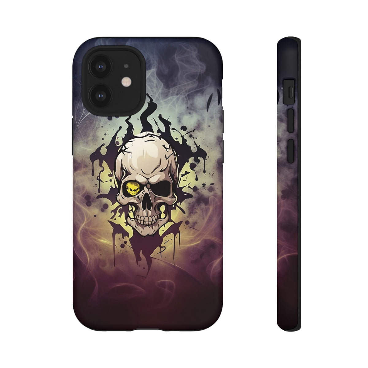 Phone Case - Tough - Yellow Skull