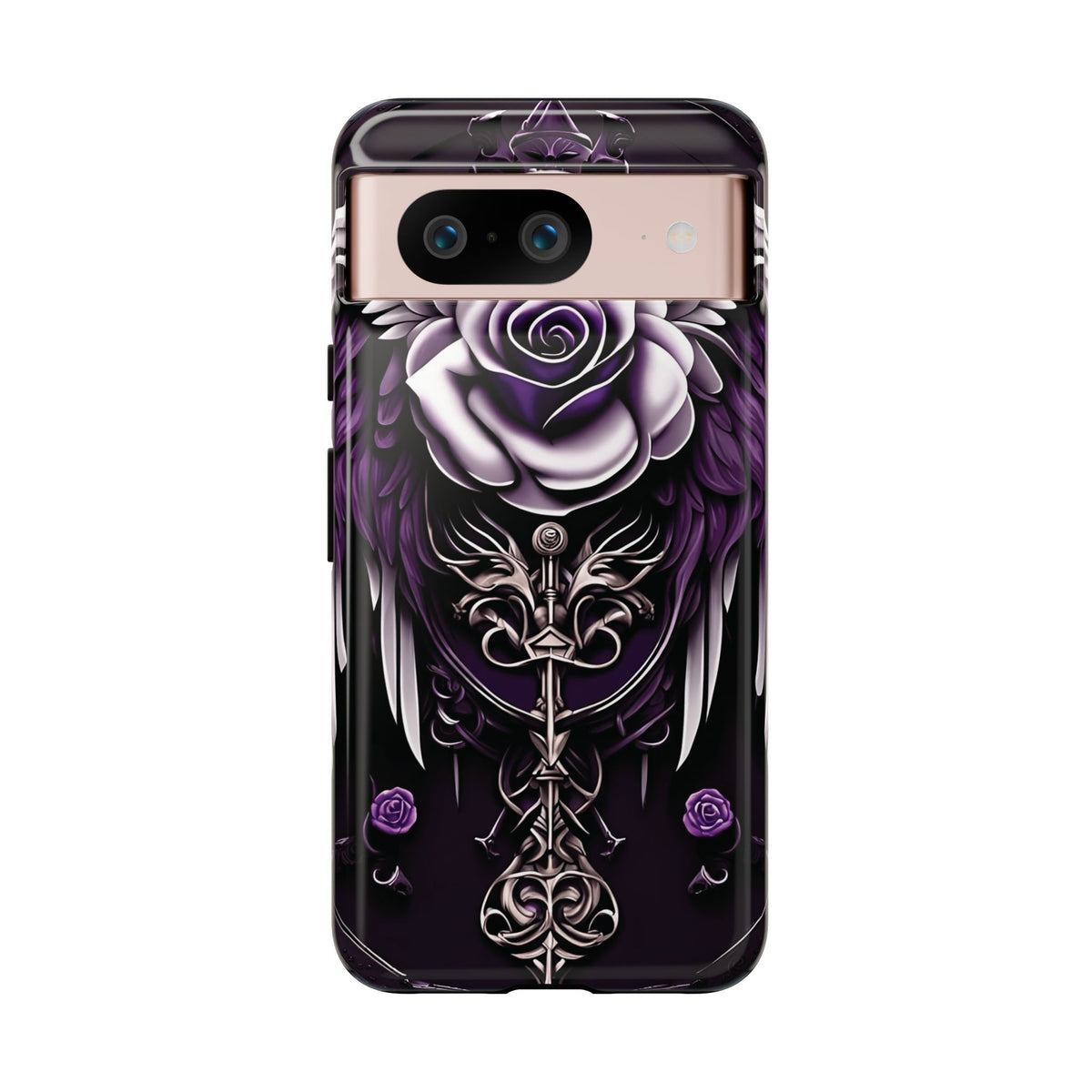 Phone Case - Tough - Purple Angel Wings
