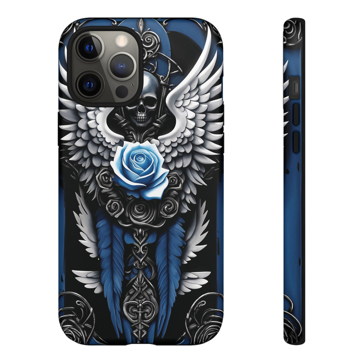 Phone Case - Tough - Blue Angel Wings
