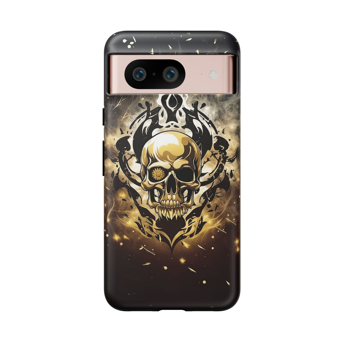Phone Case - Tough - Gold Skull