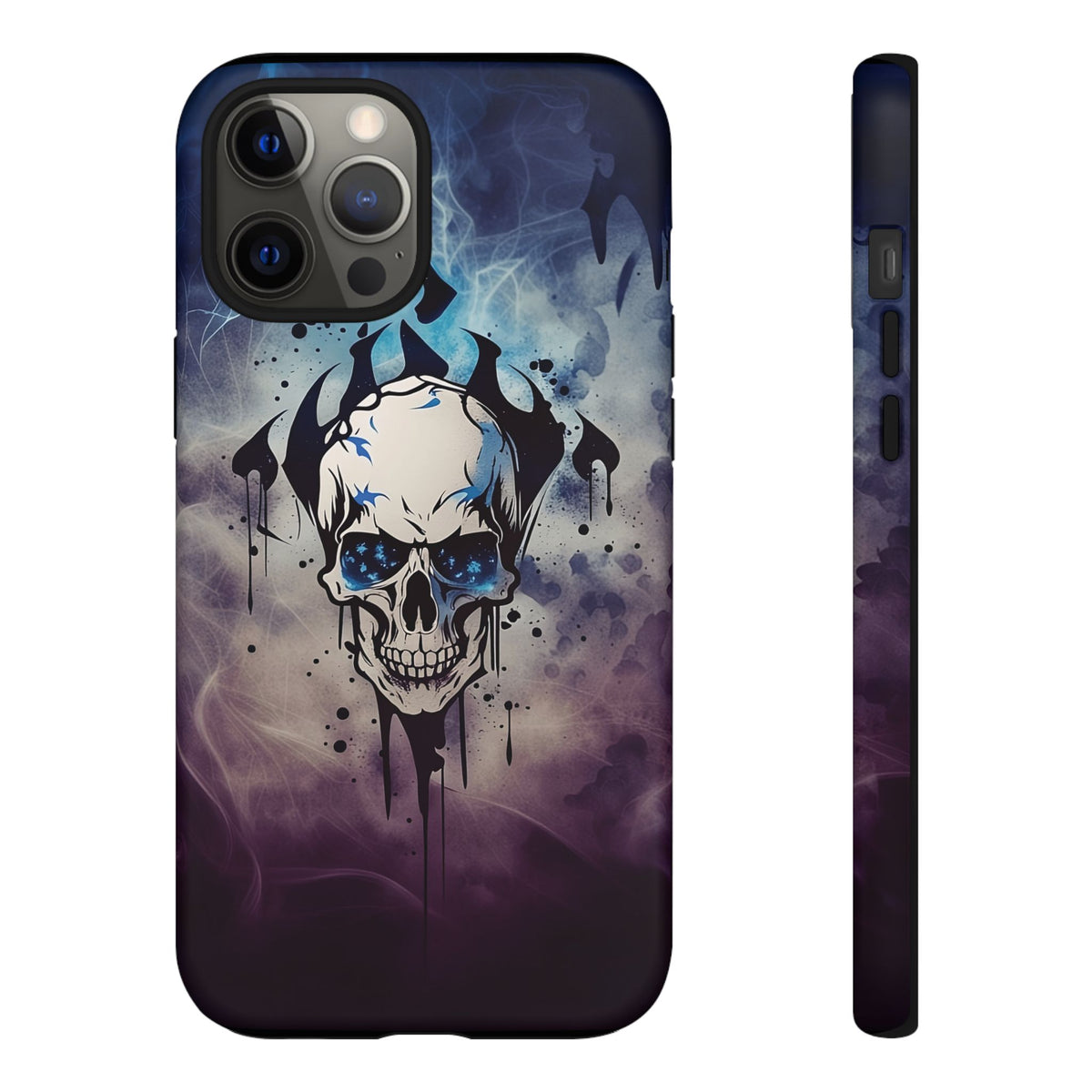 Phone Case - Tough - Blue Skull