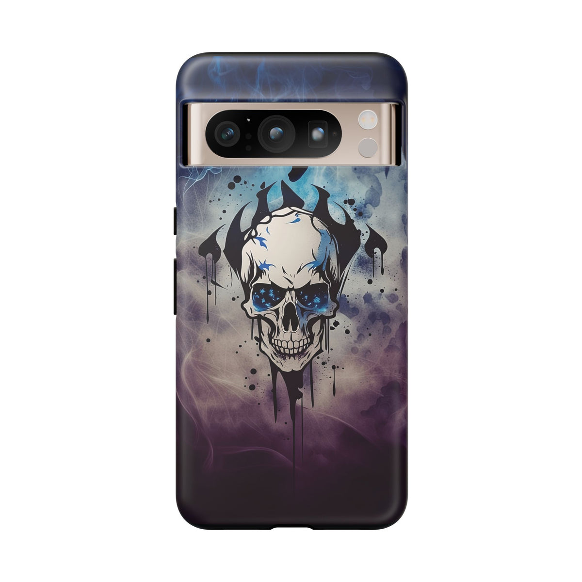 Phone Case - Tough - Blue Skull