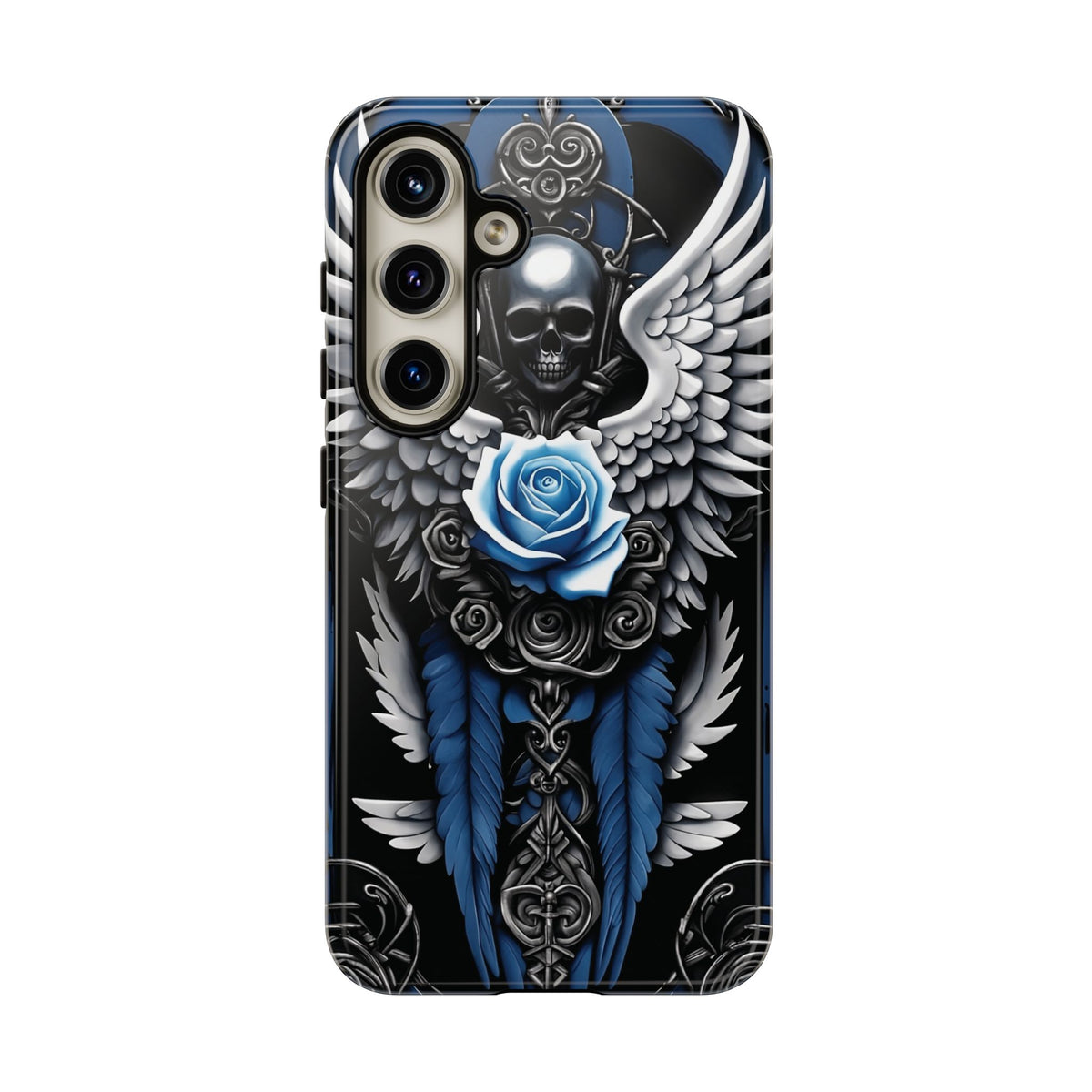 Phone Case - Tough - Blue Angel Wings