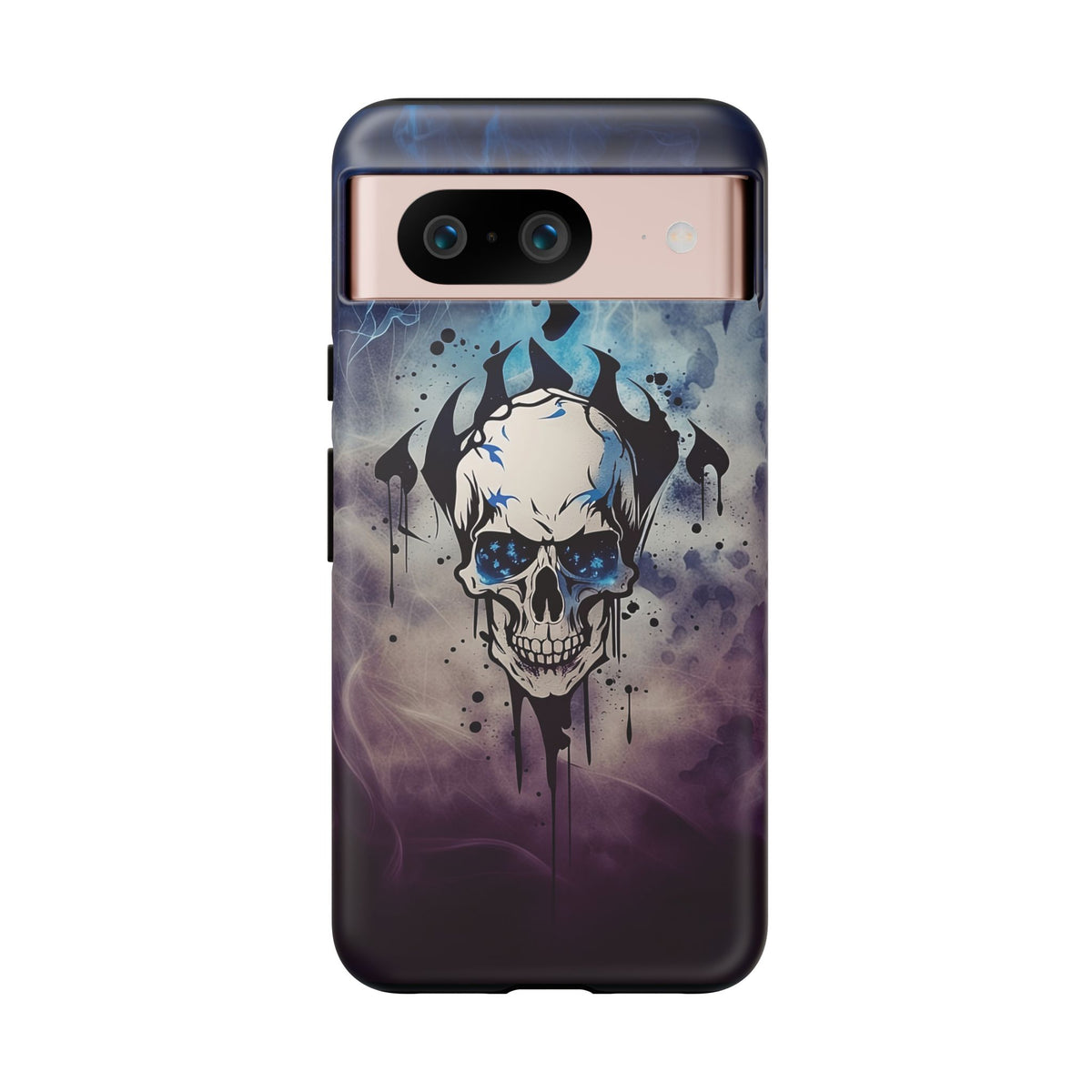 Phone Case - Tough - Blue Skull