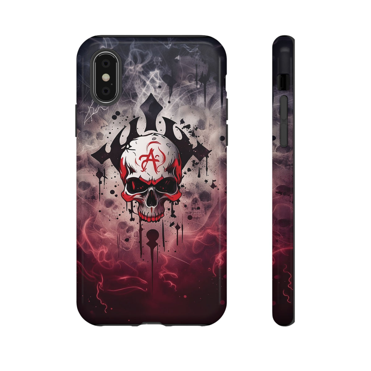 Phone Case - Tough - Red Skull