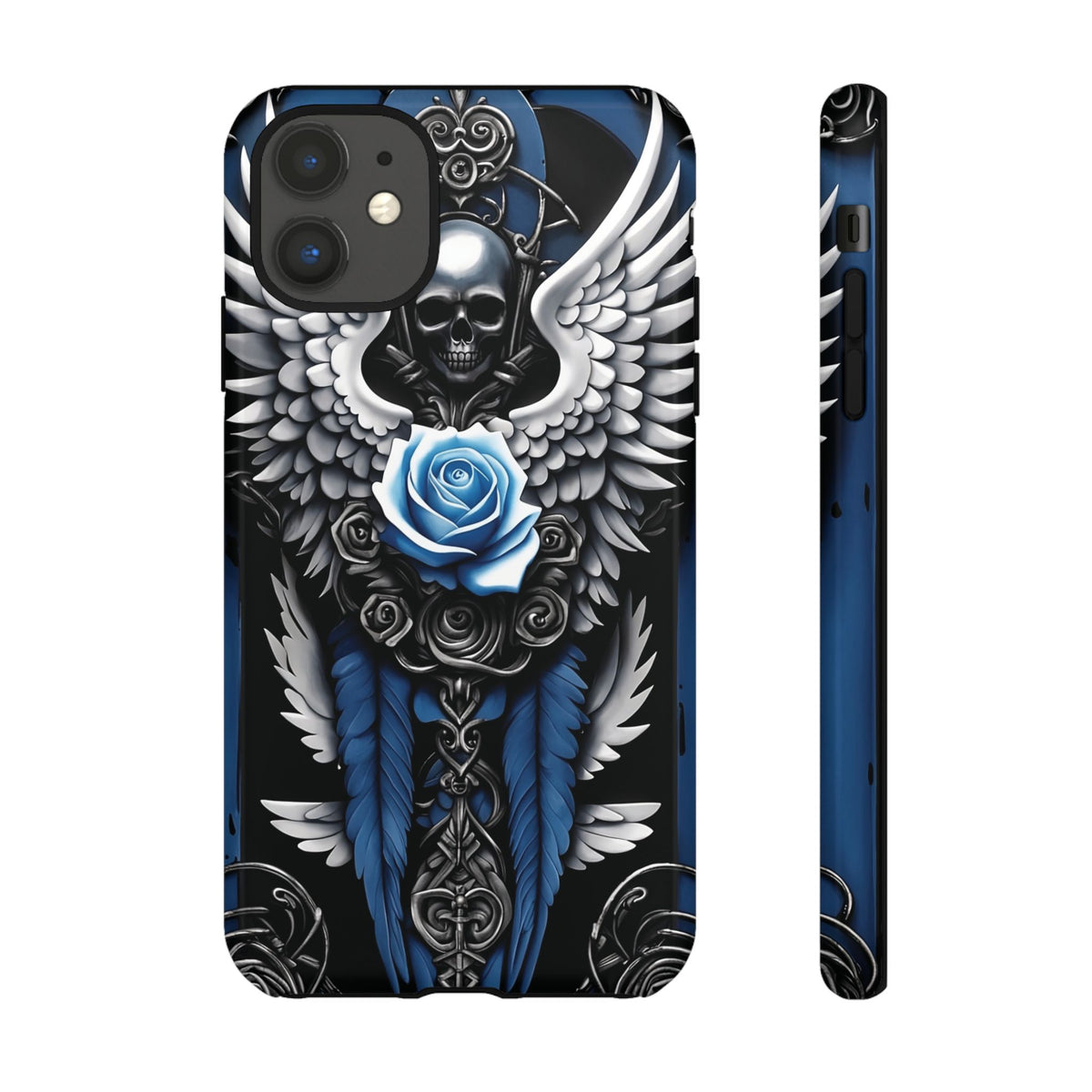 Phone Case - Tough - Blue Angel Wings