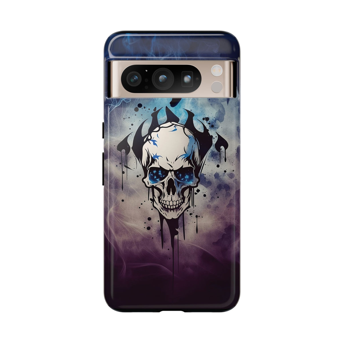 Phone Case - Tough - Blue Skull