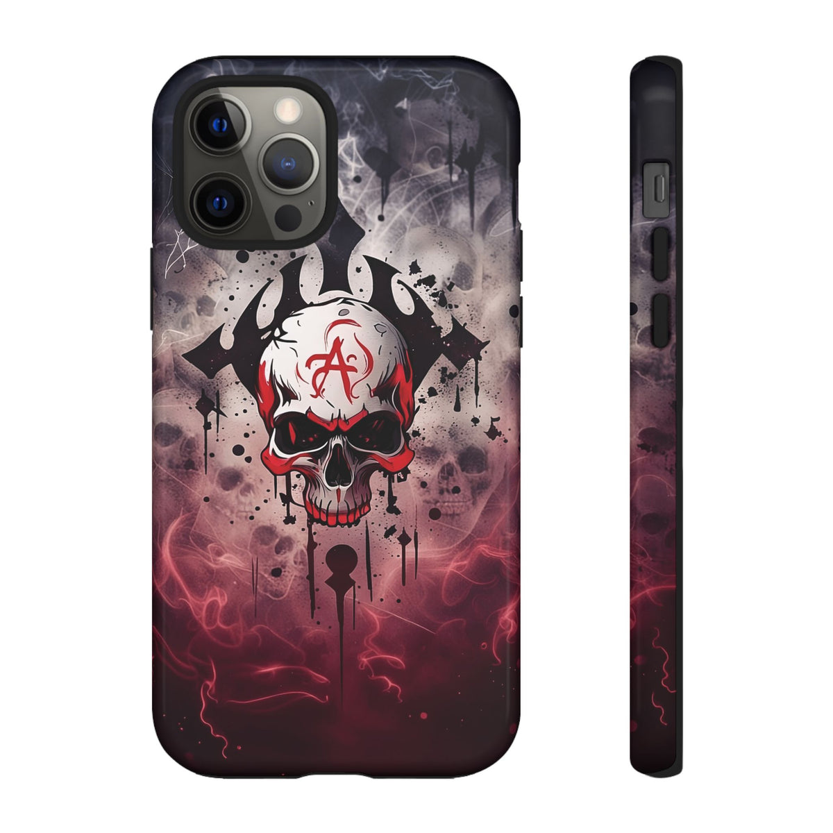 Phone Case - Tough - Red Skull