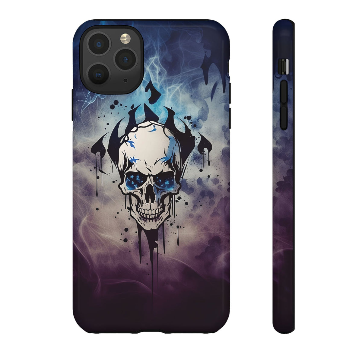 Phone Case - Tough - Blue Skull