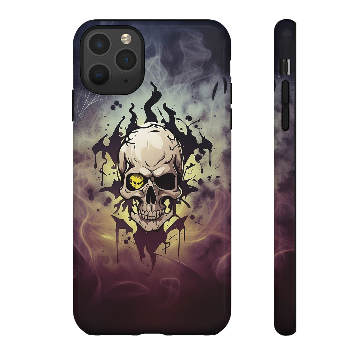 Phone Case - Tough - Yellow Skull
