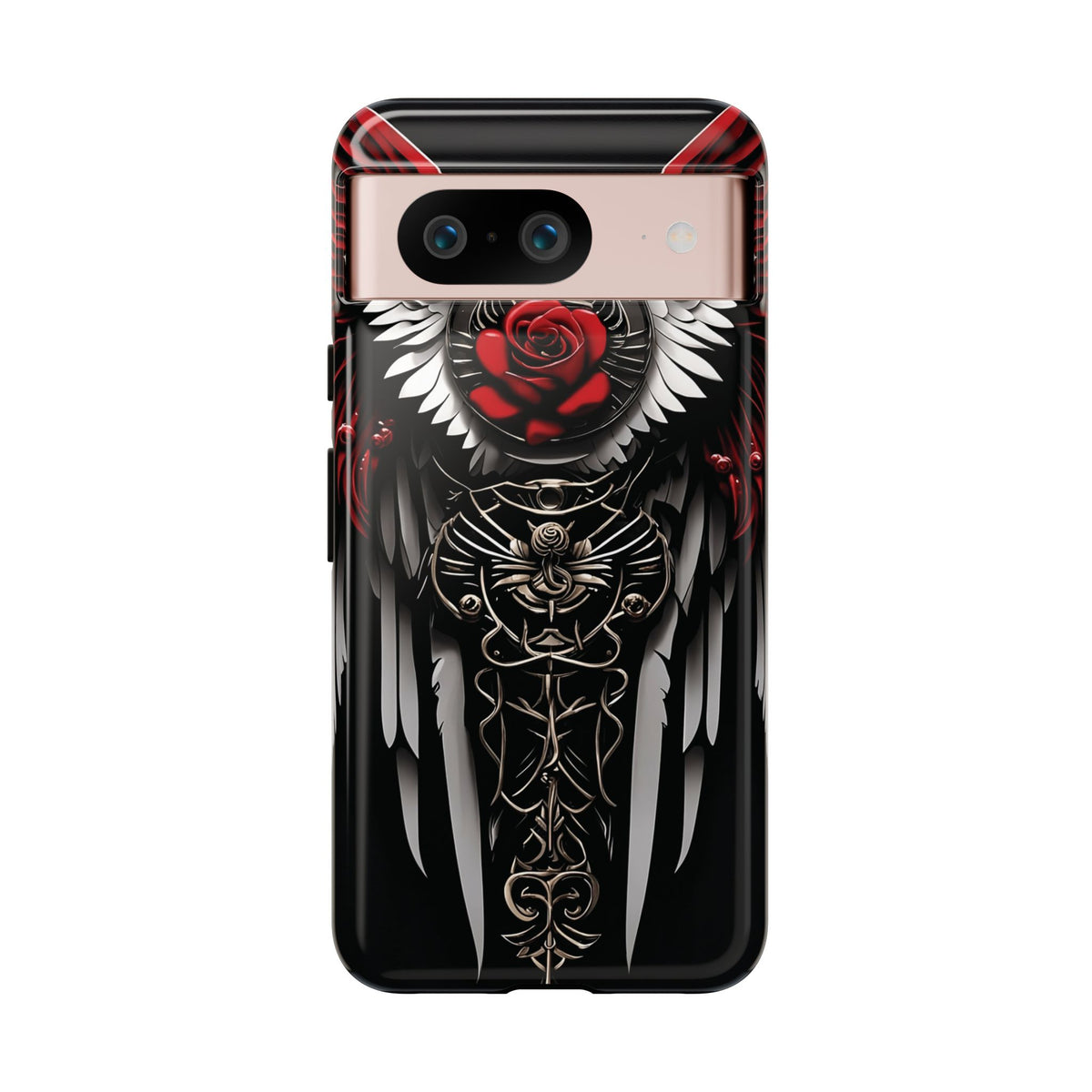 Phone Case - Tough - Red Angel Wings