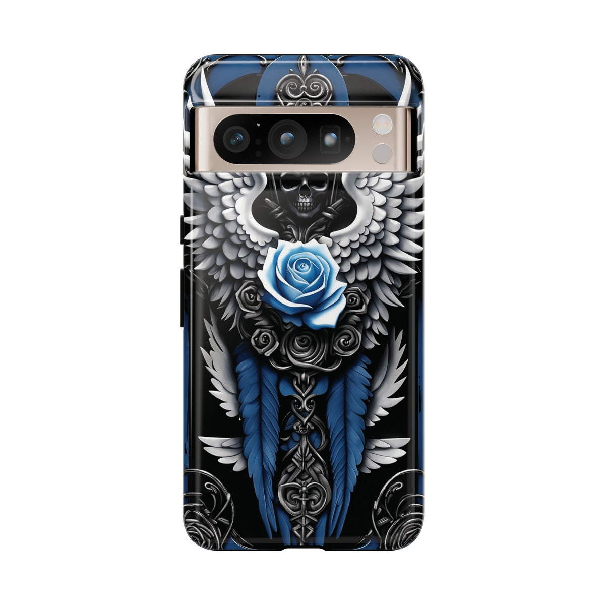 Phone Case - Tough - Blue Angel Wings