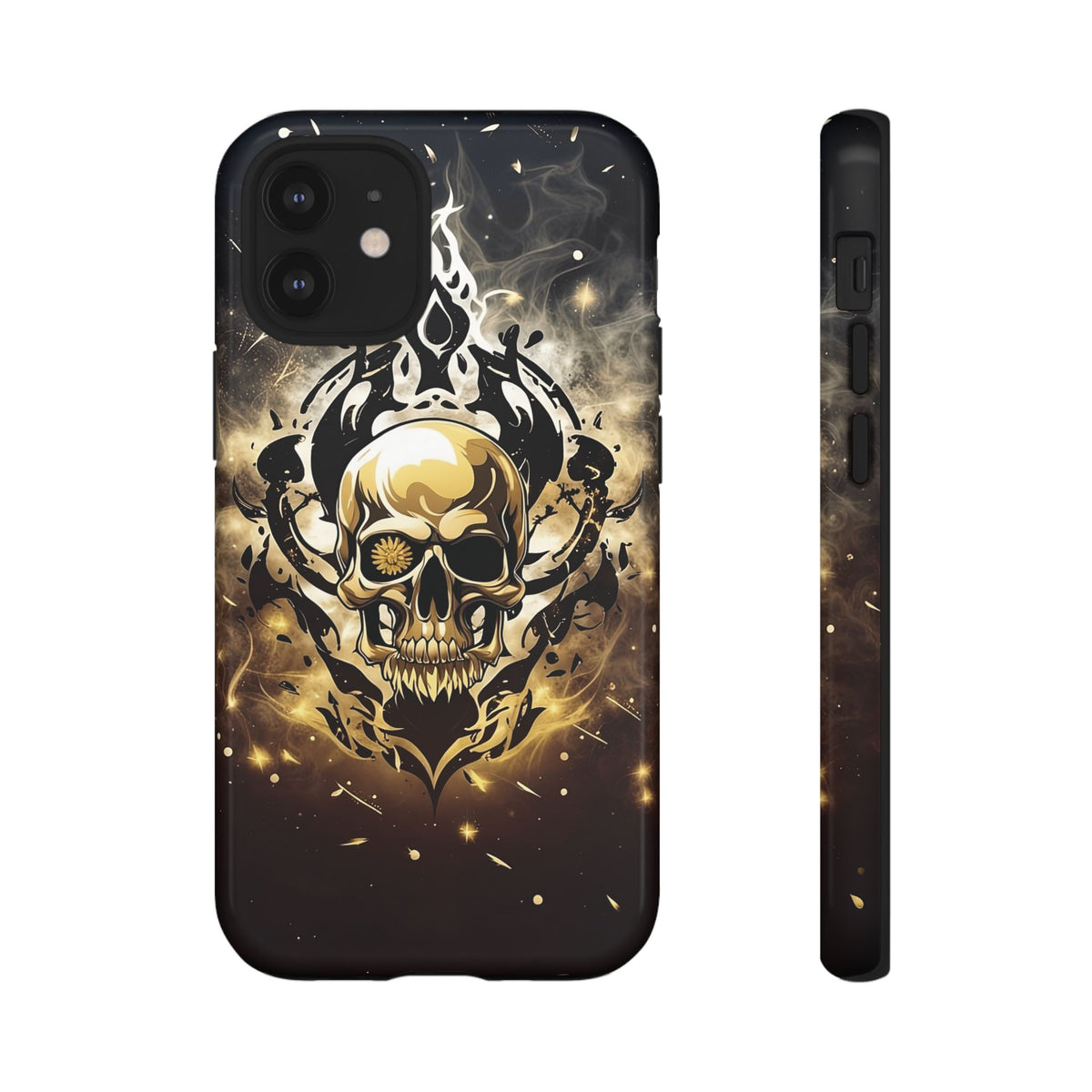 Phone Case - Tough - Gold Skull