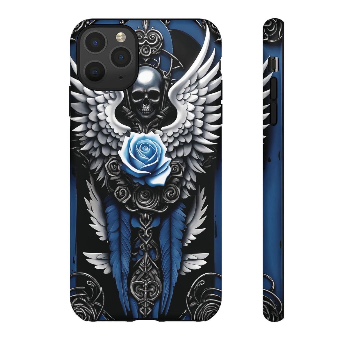 Phone Case - Tough - Blue Angel Wings