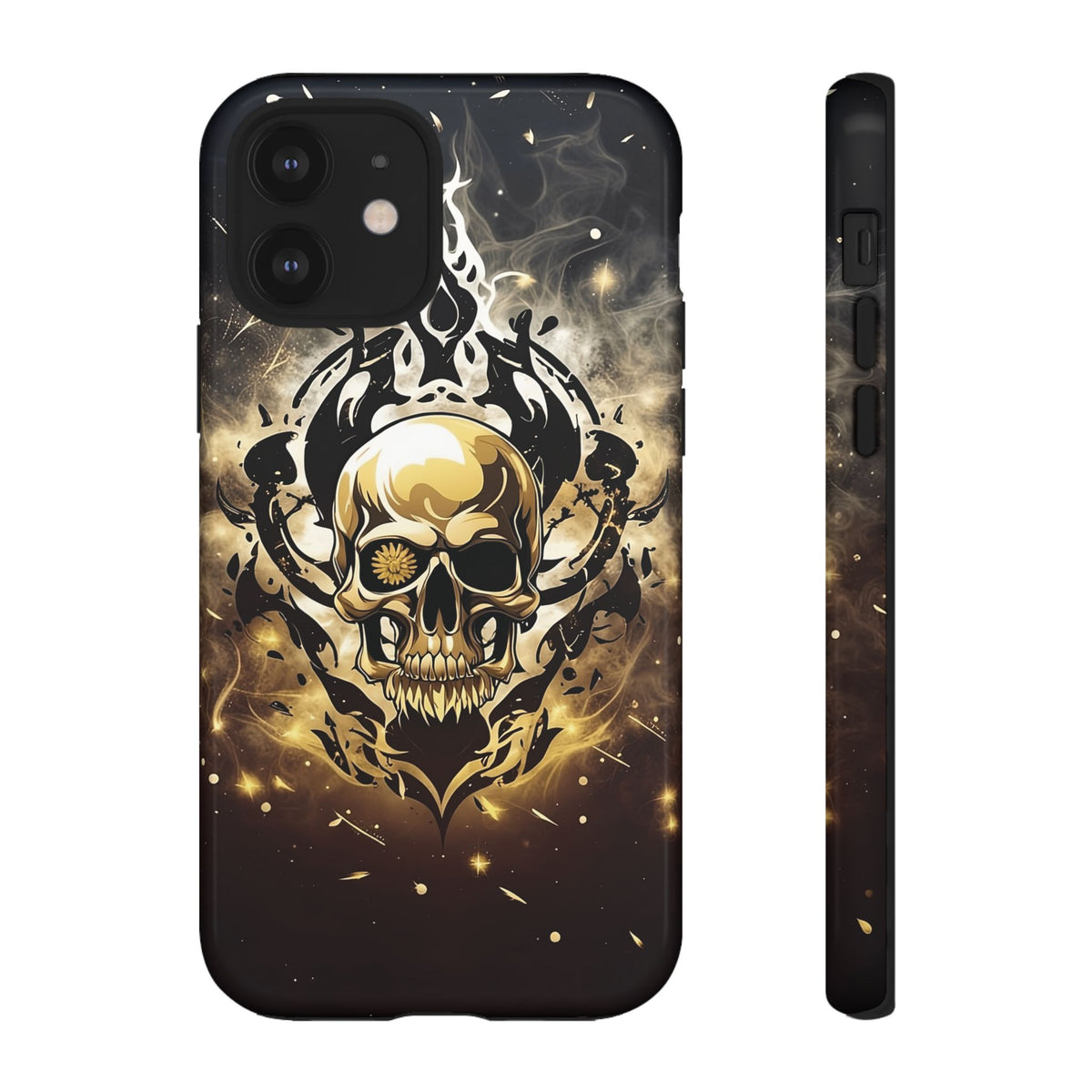 Phone Case - Tough - Gold Skull