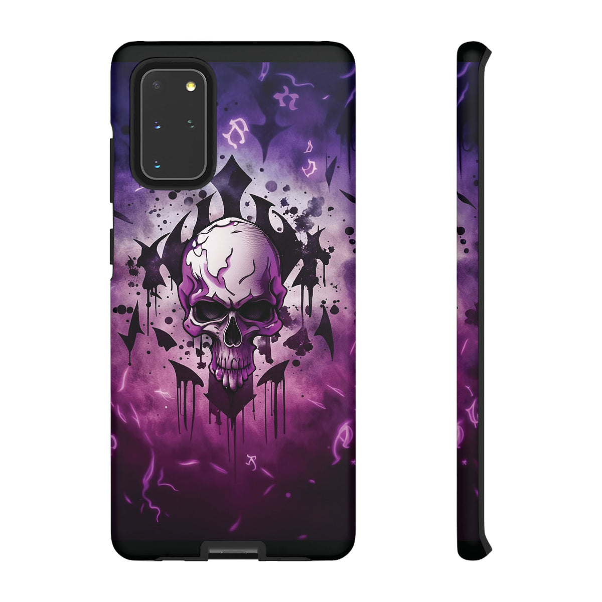 Phone Case - Tough - Purple Skull