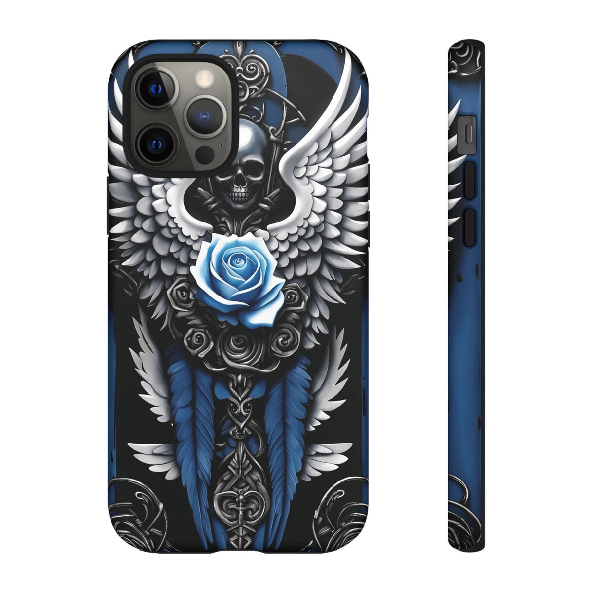 Phone Case - Tough - Blue Angel Wings