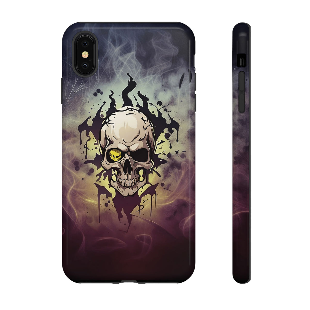 Phone Case - Tough - Yellow Skull