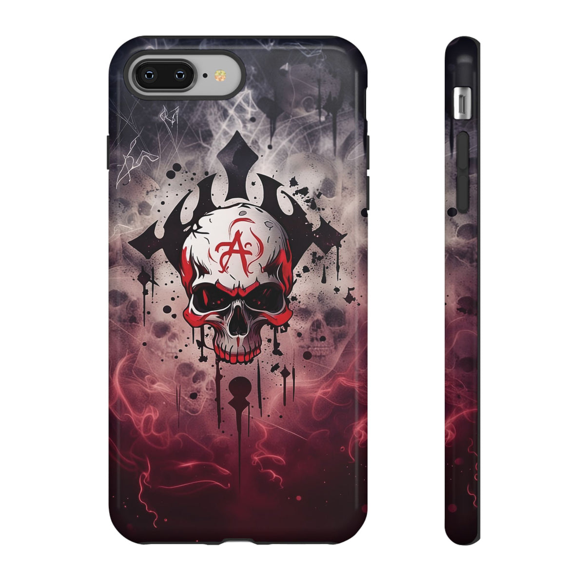 Phone Case - Tough - Red Skull