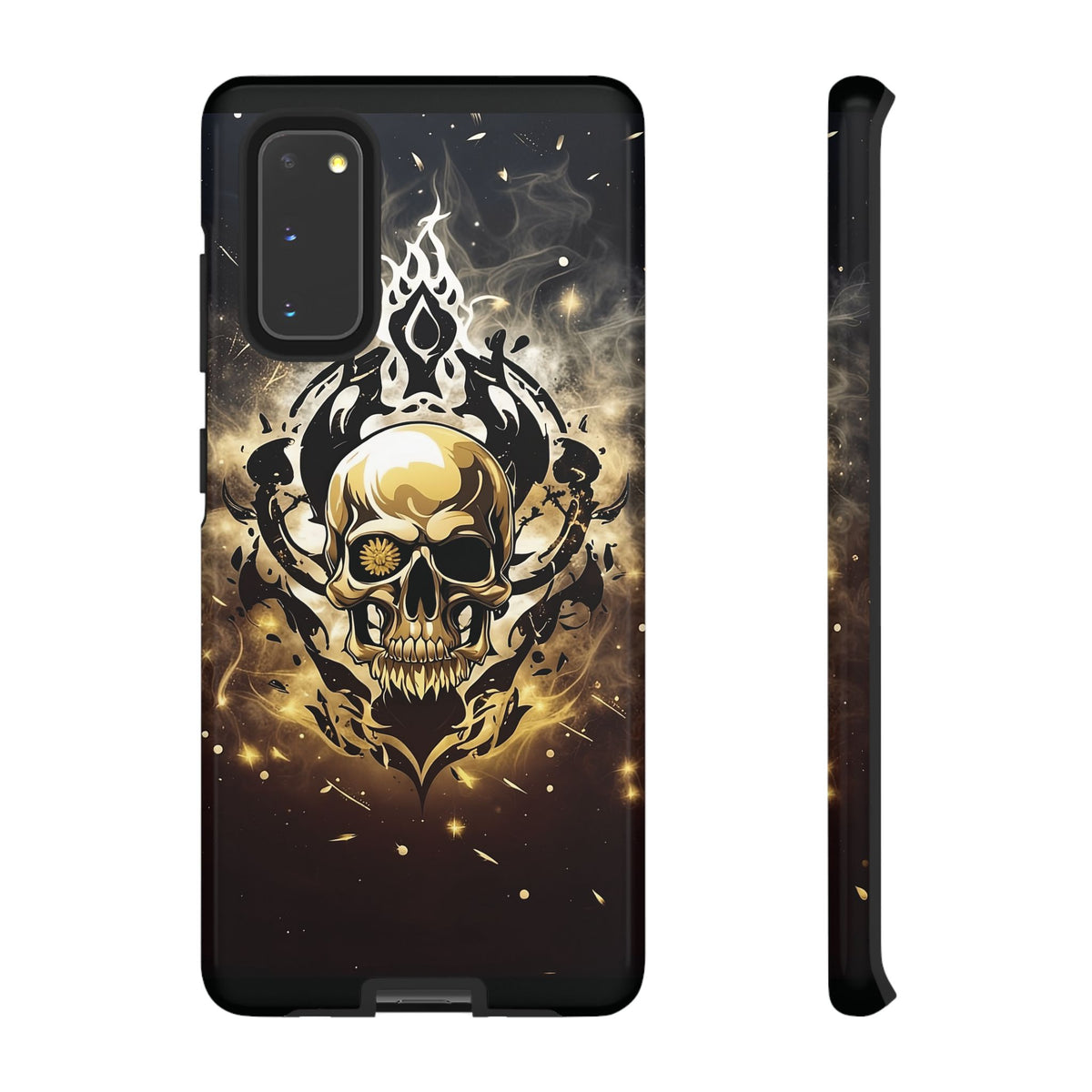 Phone Case - Tough - Gold Skull
