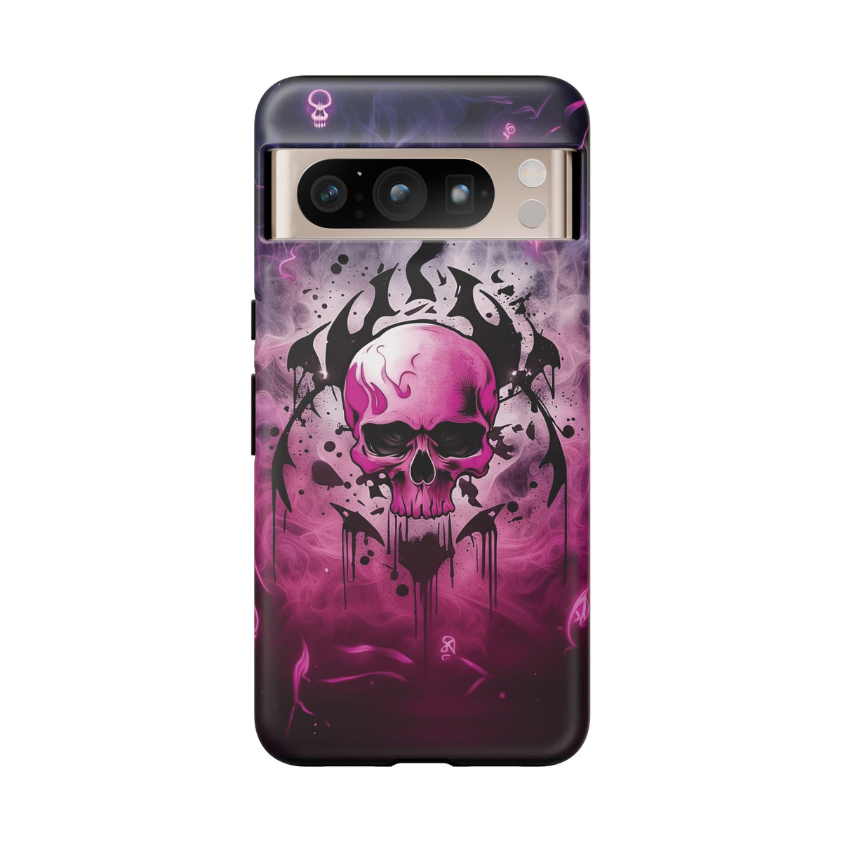 Phone Case - Tough - Pink Skull
