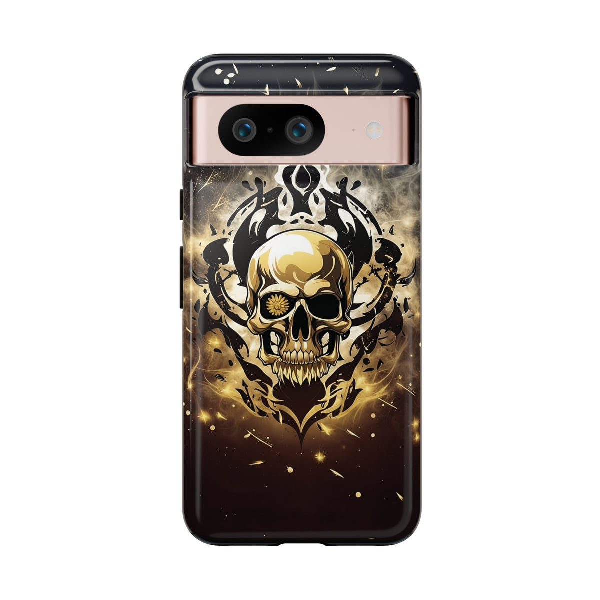 Phone Case - Tough - Gold Skull