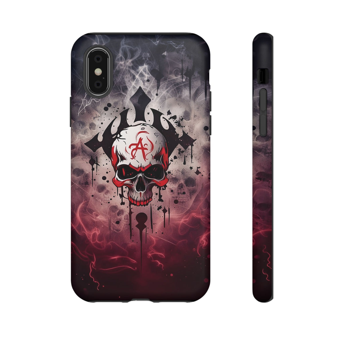 Phone Case - Tough - Red Skull