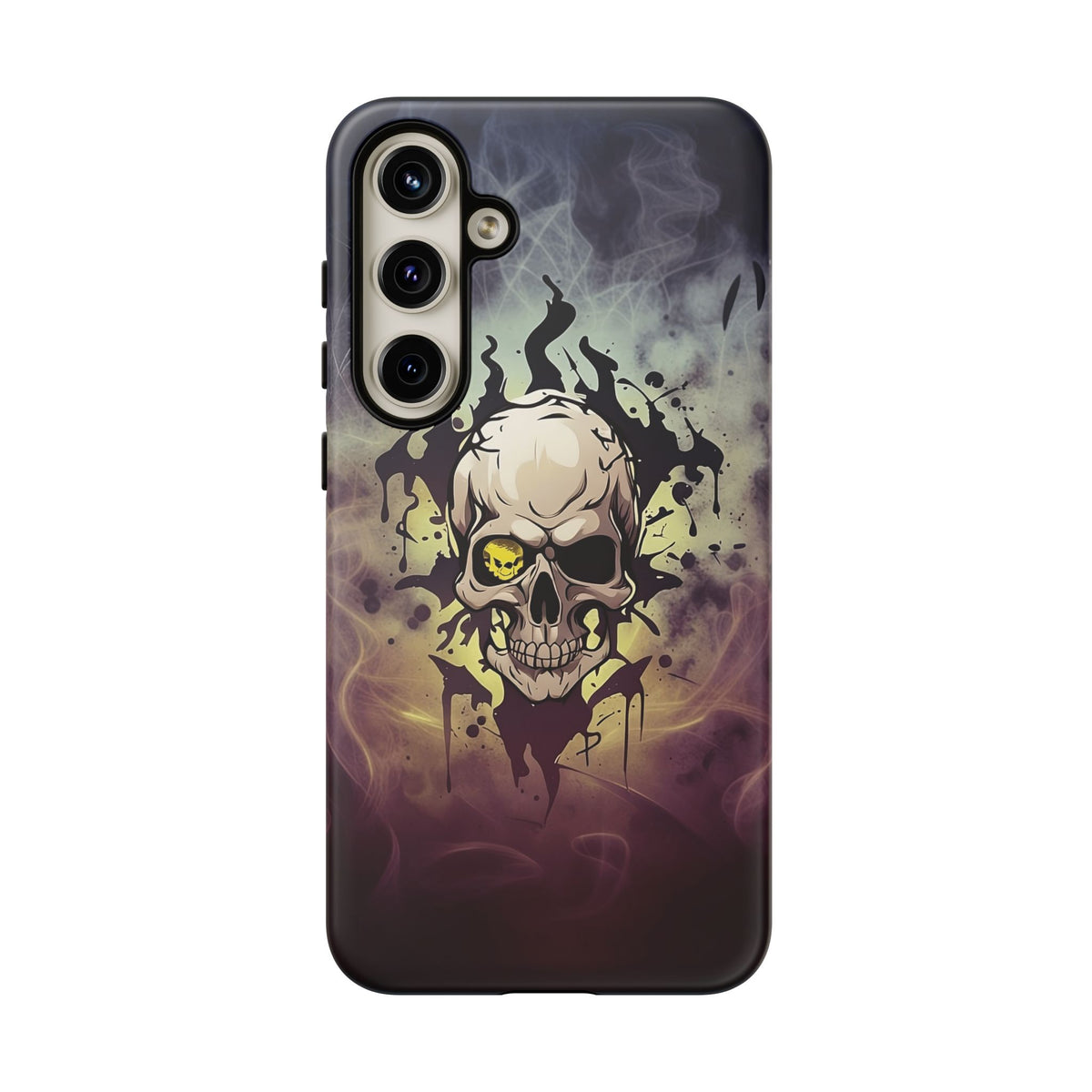 Phone Case - Tough - Yellow Skull