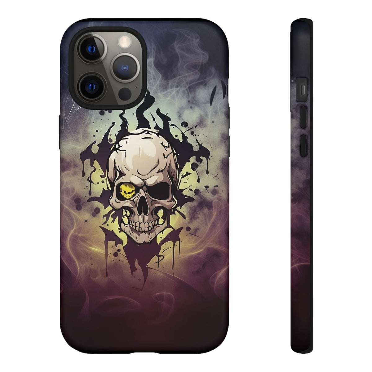 Phone Case - Tough - Yellow Skull