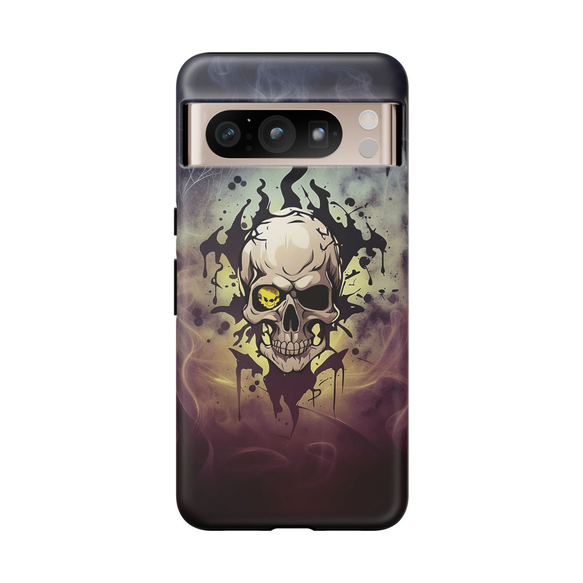 Phone Case - Tough - Yellow Skull
