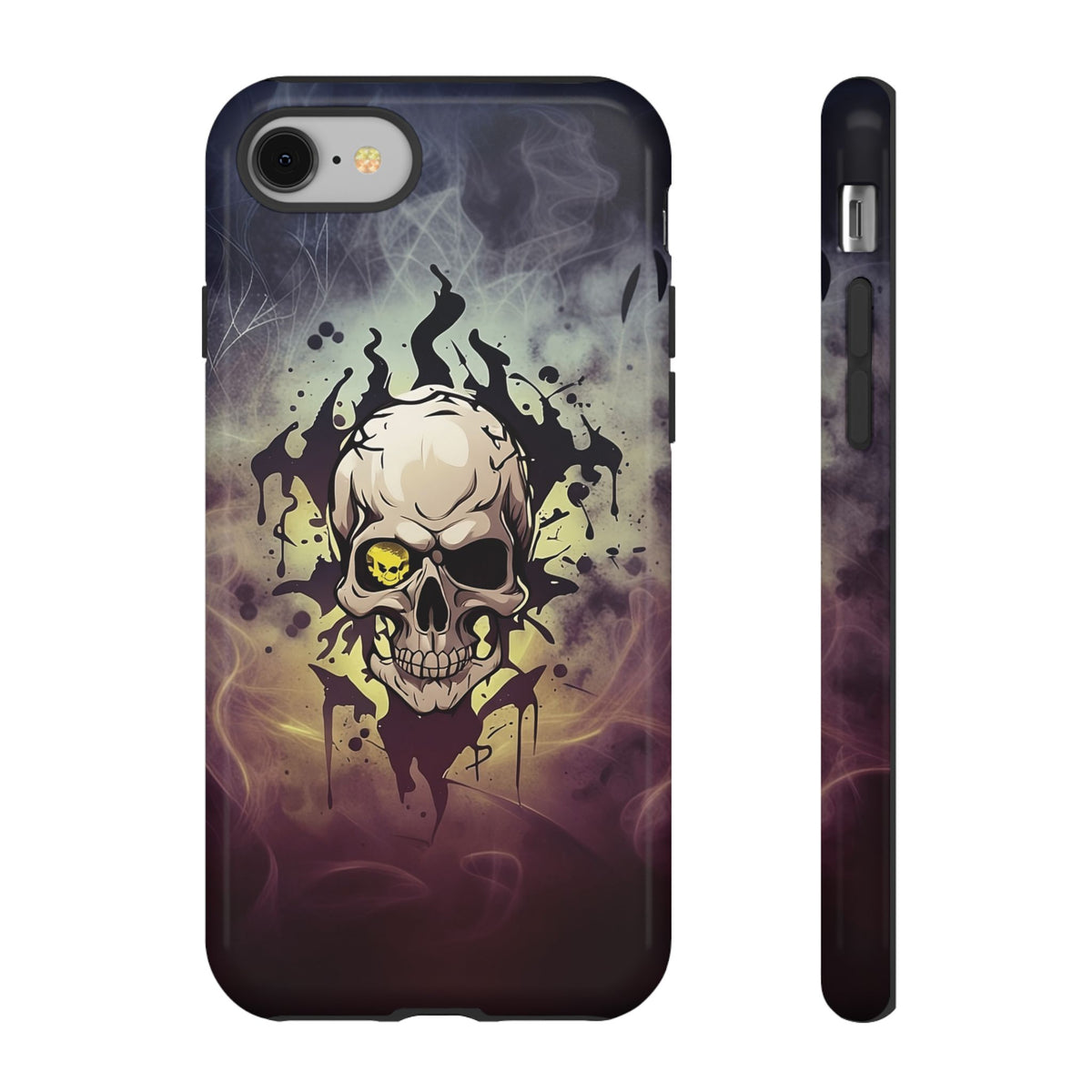 Phone Case - Tough - Yellow Skull