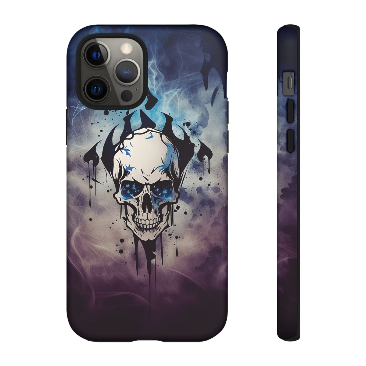 Phone Case - Tough - Blue Skull