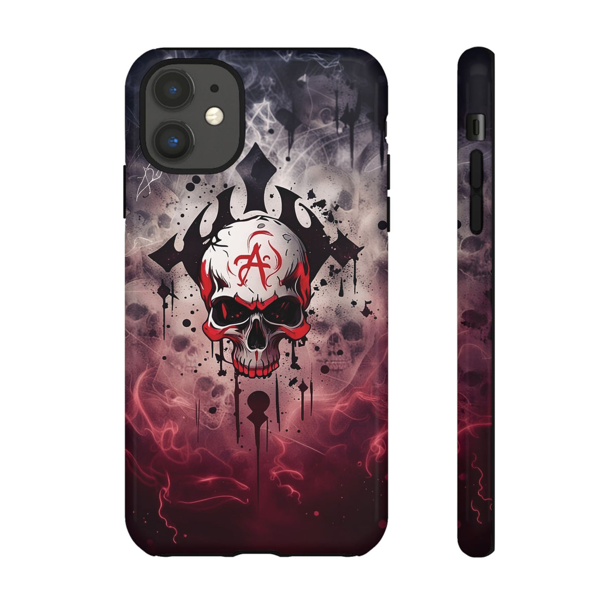 Phone Case - Tough - Red Skull