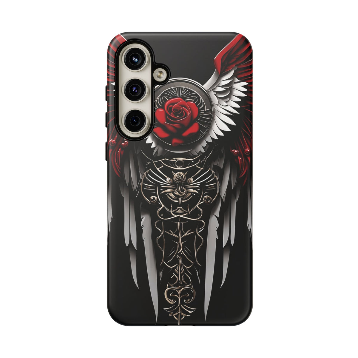 Phone Case - Tough - Red Angel Wings