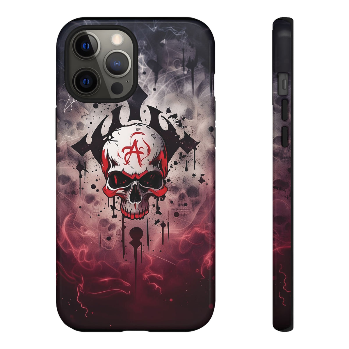 Phone Case - Tough - Red Skull