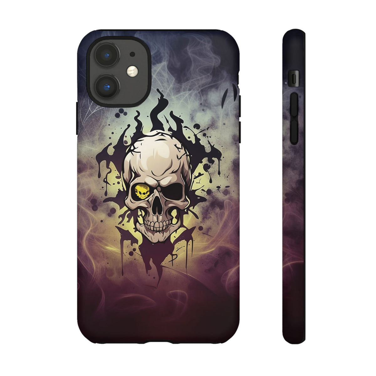 Phone Case - Tough - Yellow Skull
