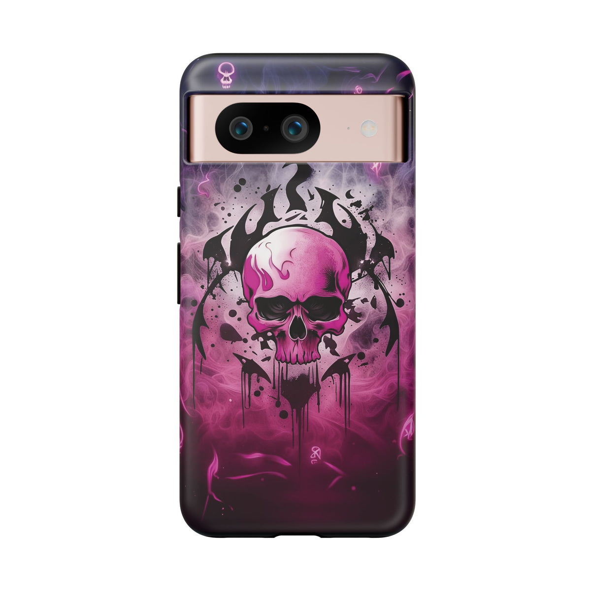 Phone Case - Tough - Pink Skull