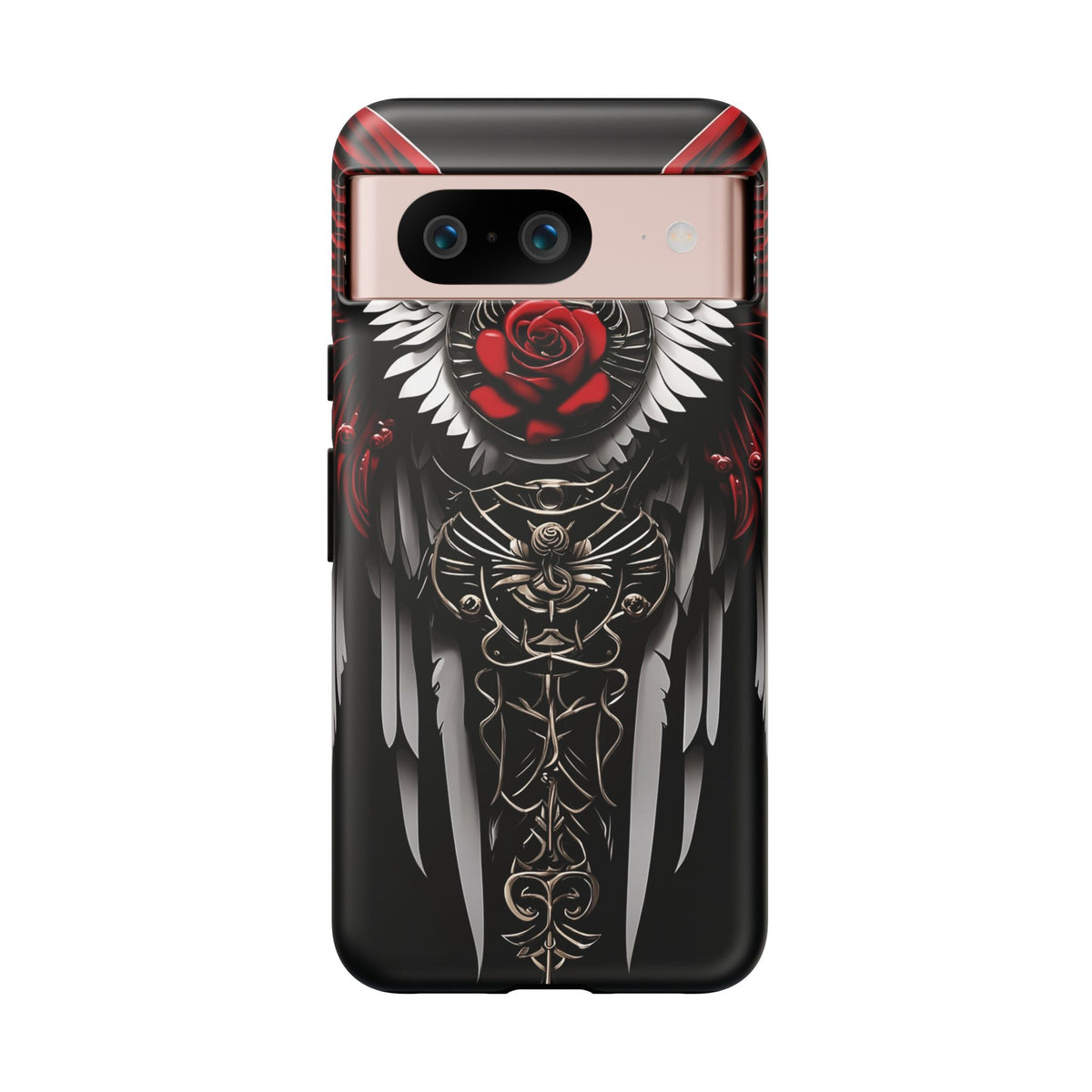 Phone Case - Tough - Red Angel Wings