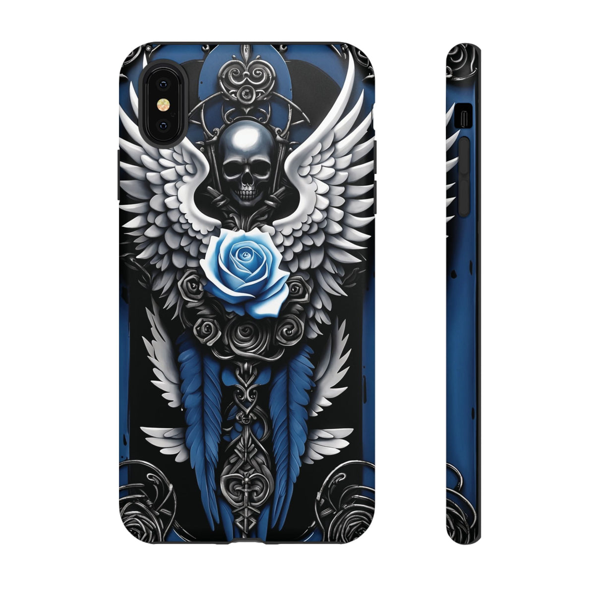 Phone Case - Tough - Blue Angel Wings