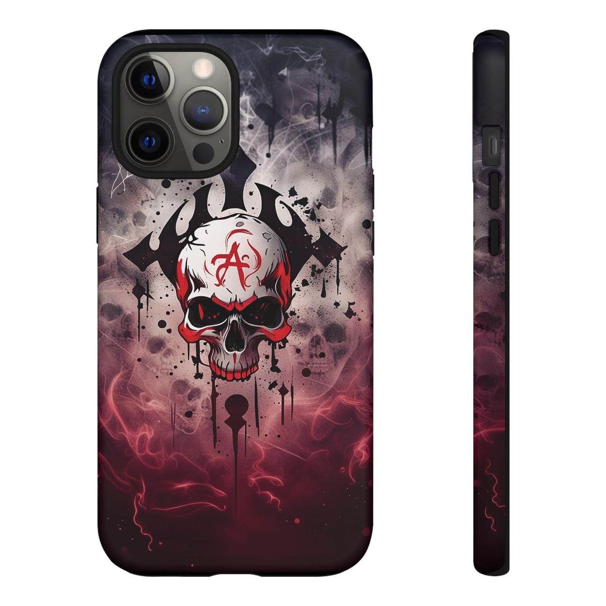 Phone Case - Tough - Red Skull