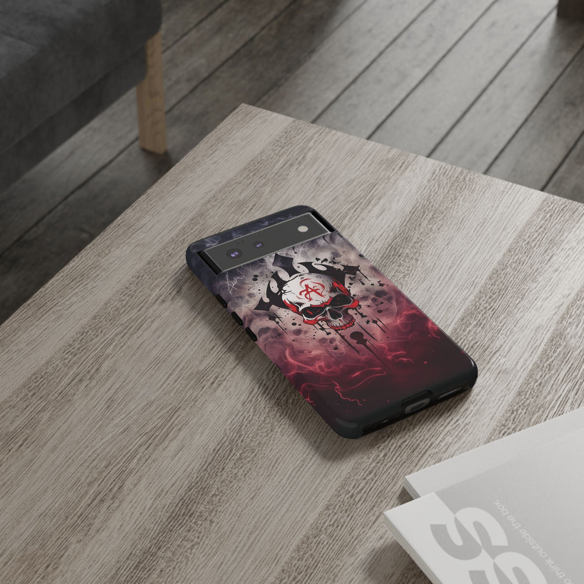 Phone Case - Tough - Red Skull