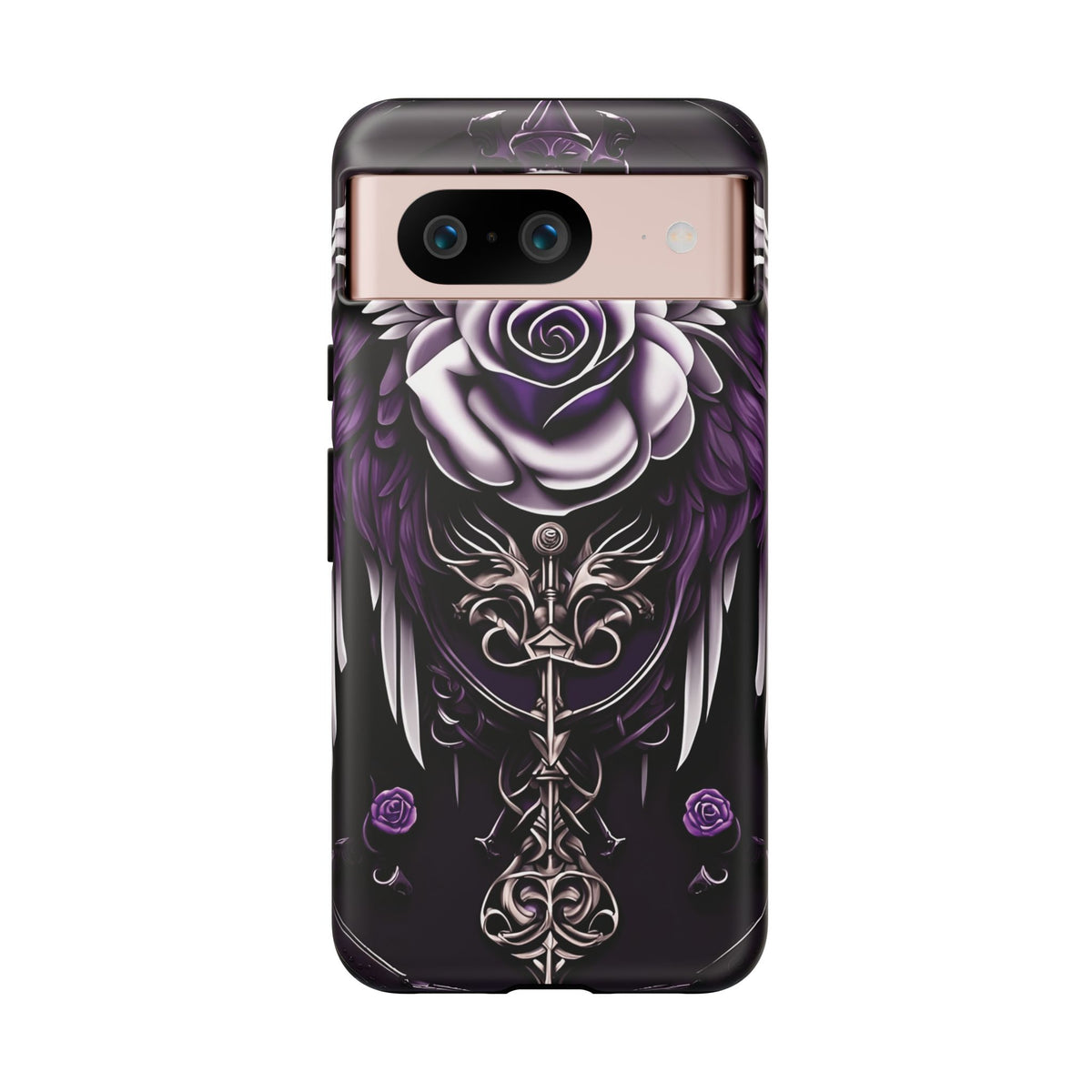 Phone Case - Tough - Purple Angel Wings