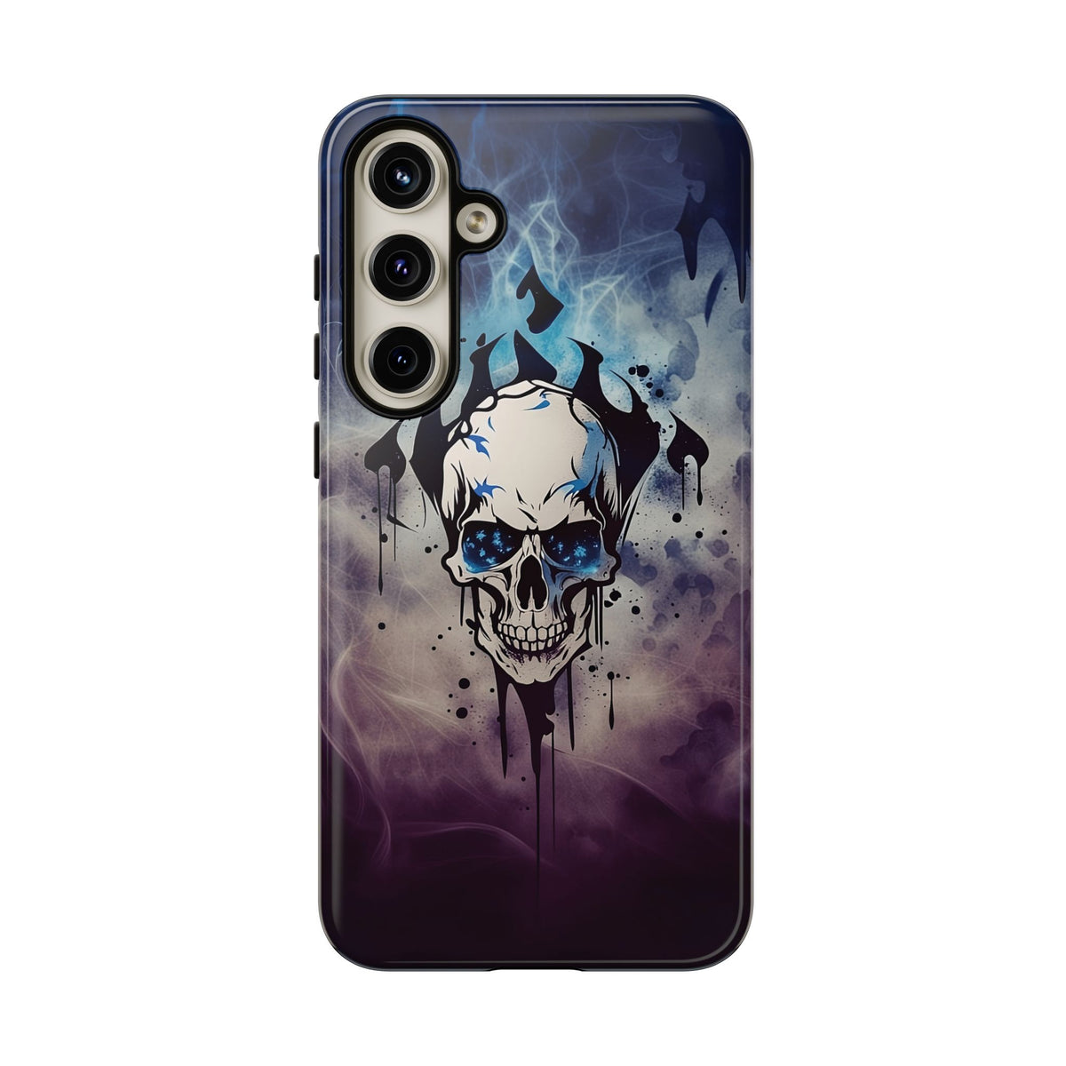 Phone Case - Tough - Blue Skull