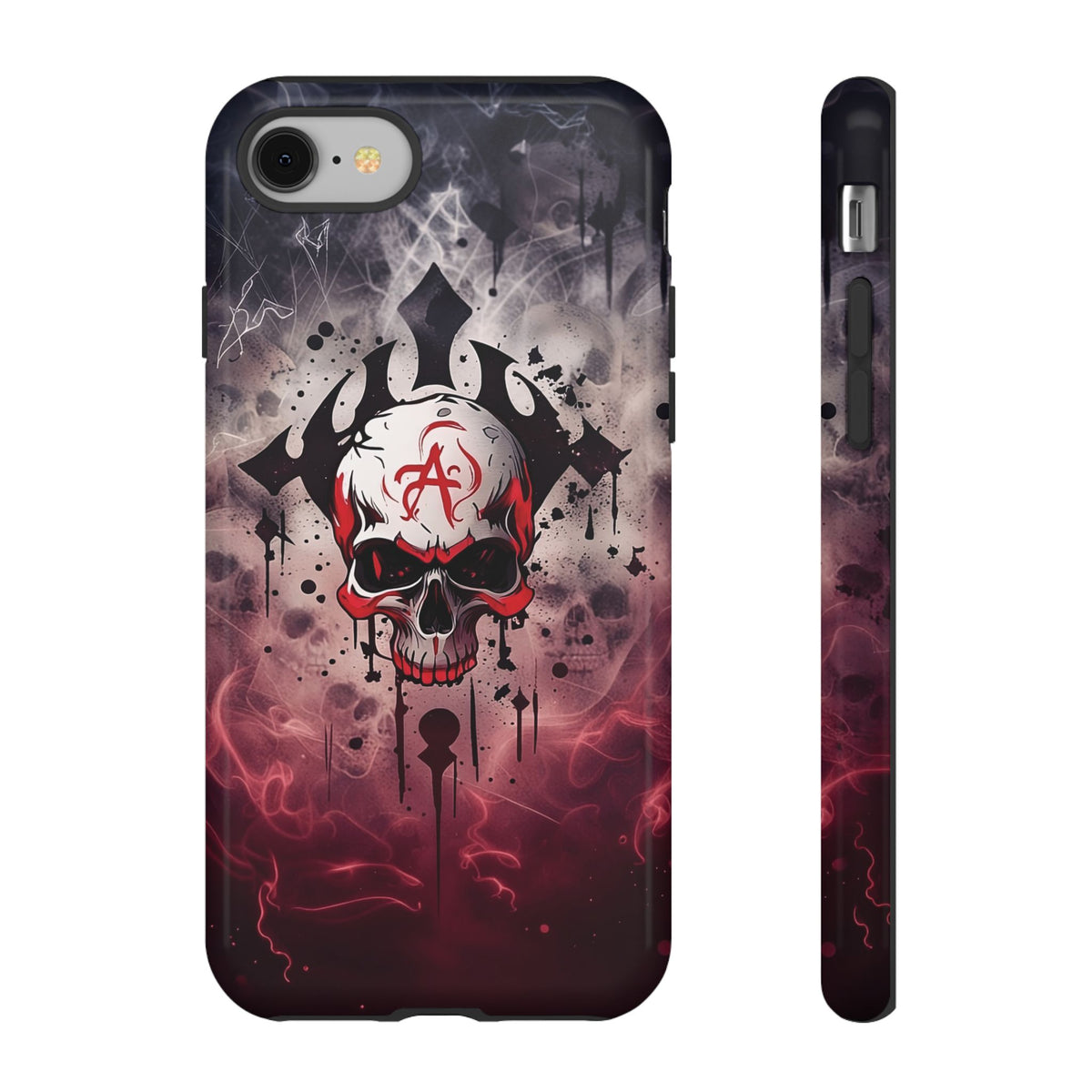 Phone Case - Tough - Red Skull