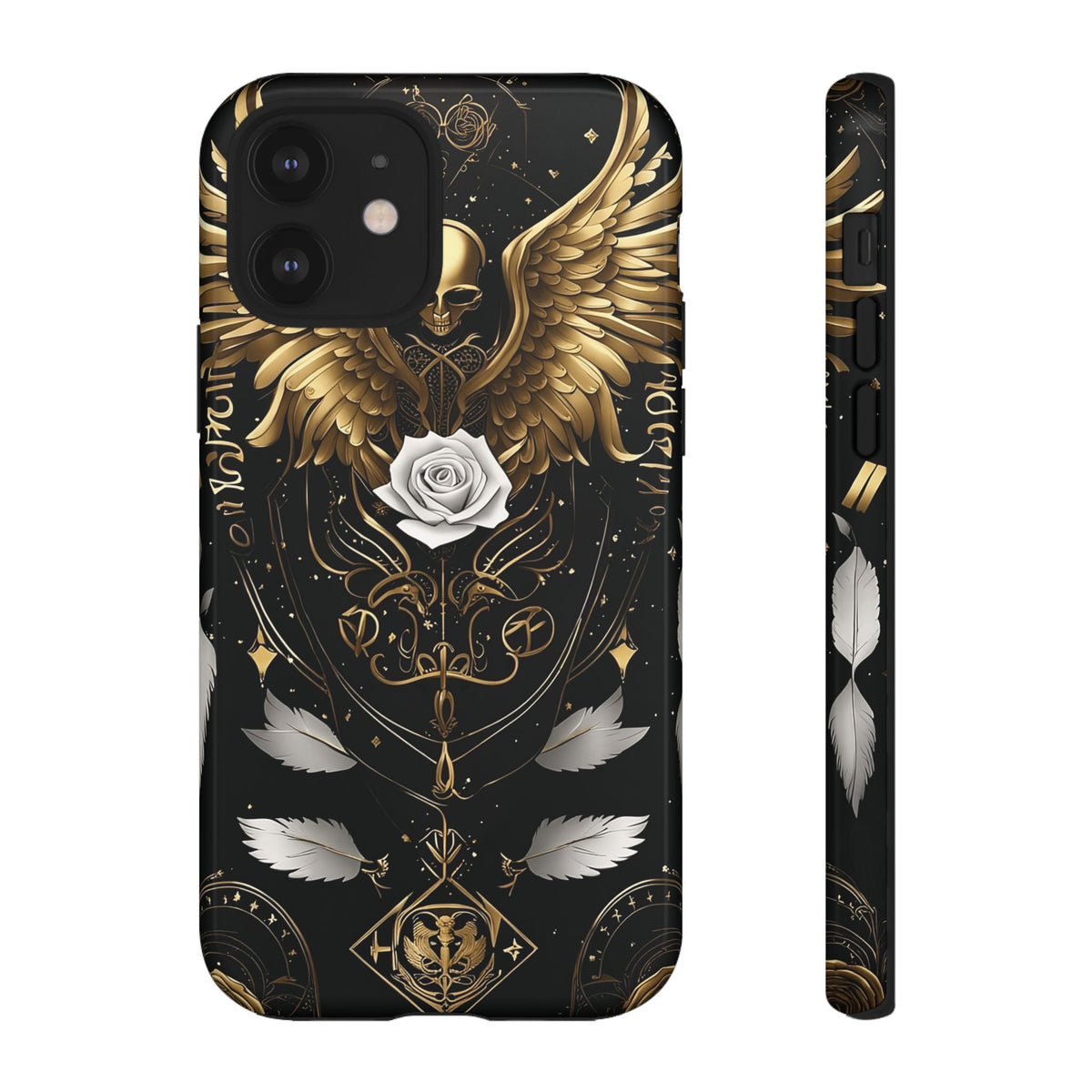 Phone Case - Tough - Gold Angel Wings