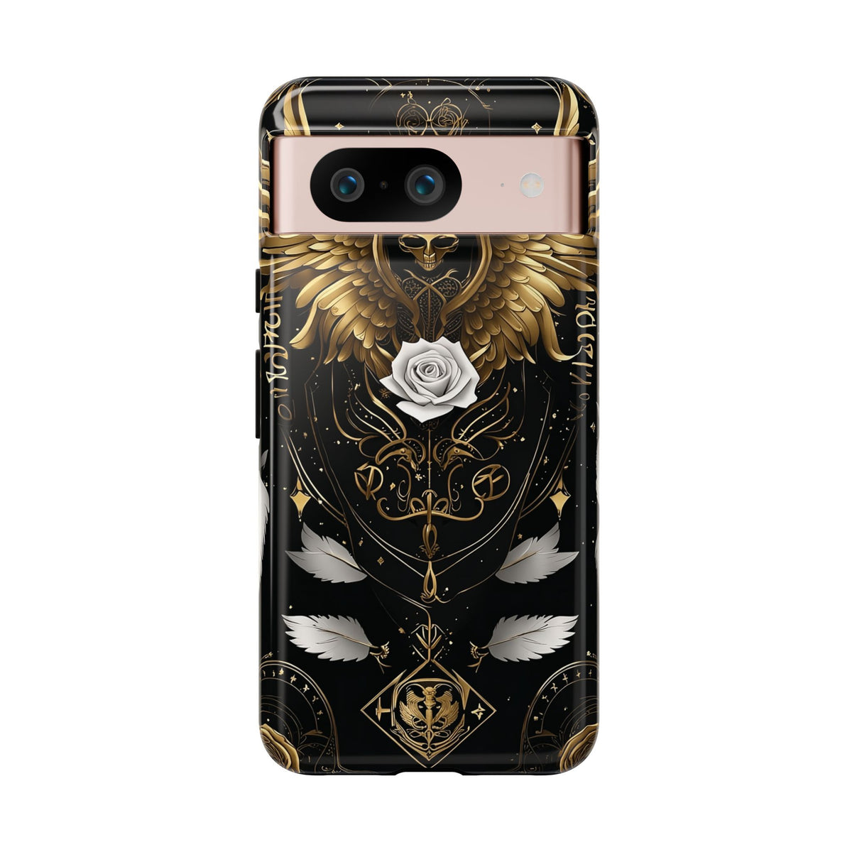 Phone Case - Tough - Gold Angel Wings