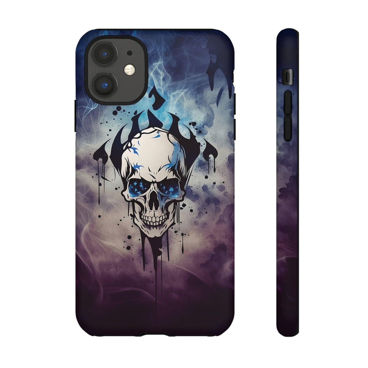 Phone Case - Tough - Blue Skull